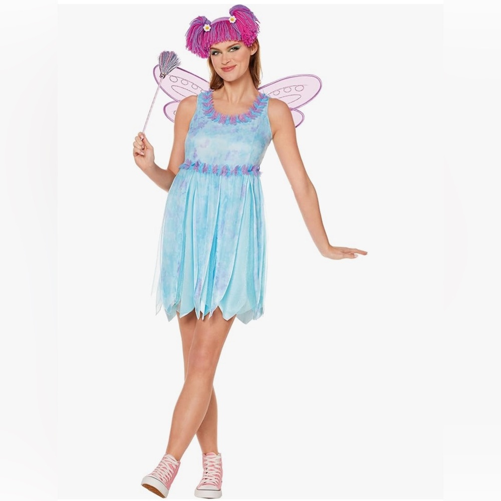 Spirit Halloween Sesame Street Abby Costume | Officially Licensed | Abby Fairy